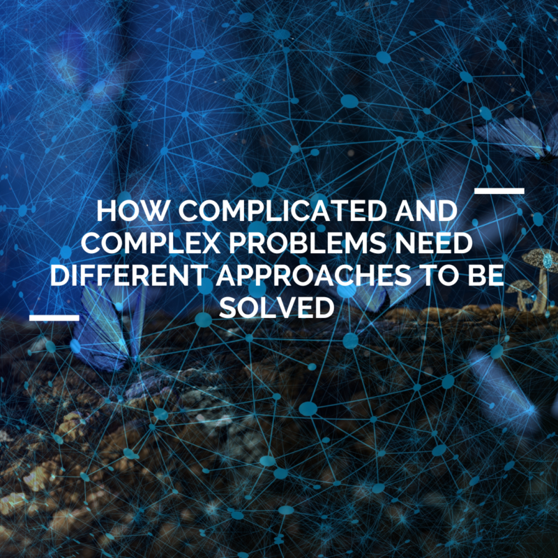 Episode 3 Blog Banner: How complicated and complex problems need different approaches to be solved